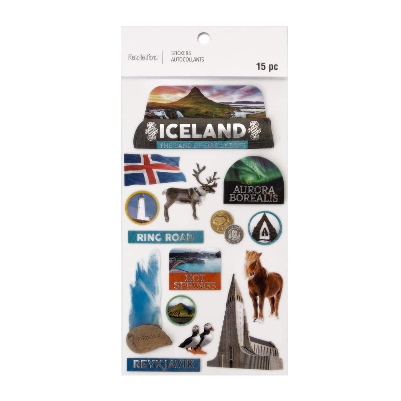 Iceland Stickers by Recollections&#x2122;